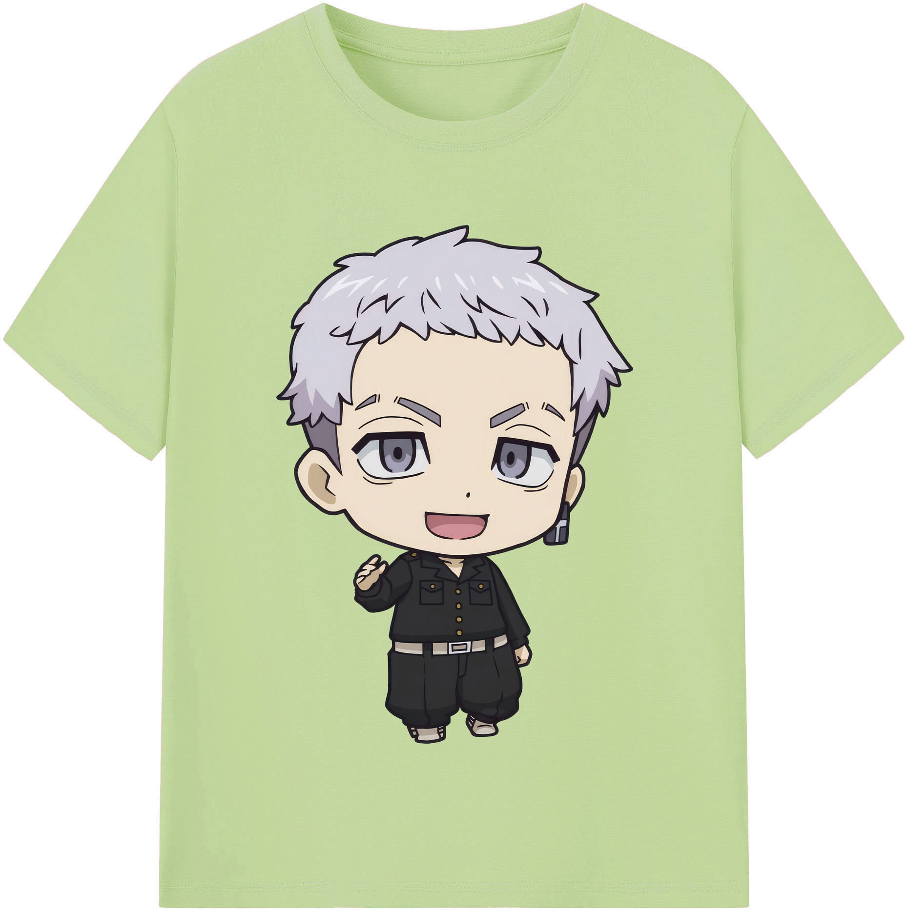 （画像用） 東京リベンジャーズ Tokyo Revengers 綿100％半袖Tシャツ（フロントプリント）
